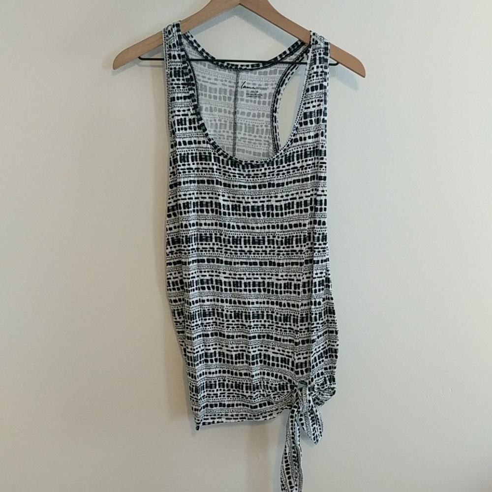 Lane Bryant Tie Front Tank Top